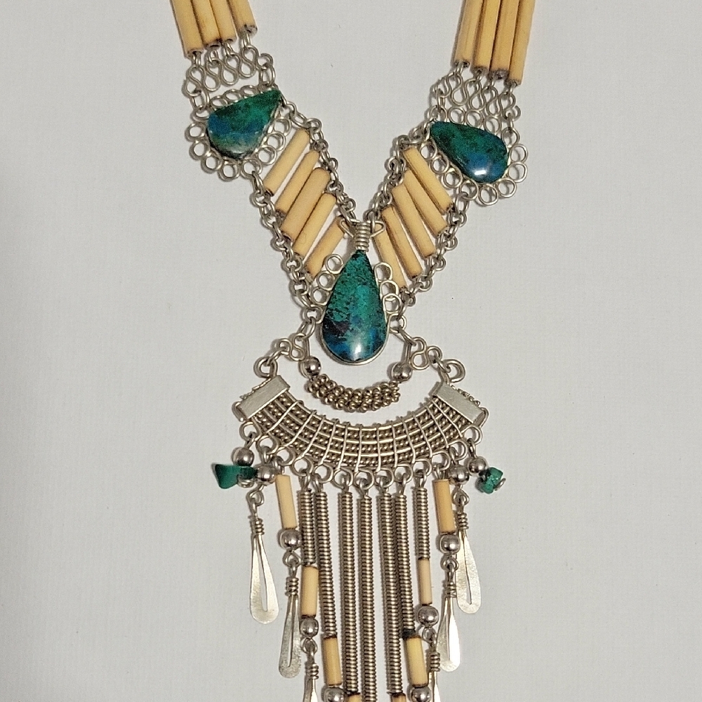 🔵3/$13 Southwestern Necklace - Picture 3 of 4